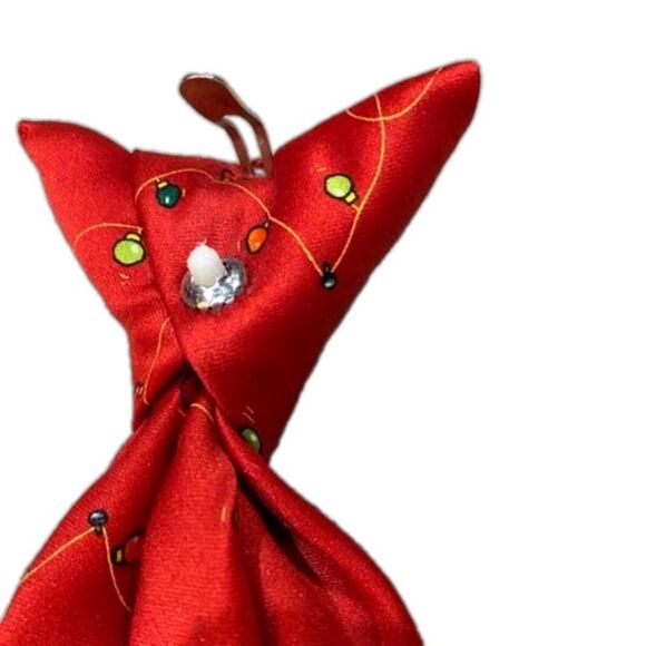 Youth clip-on Christmas Reindeer Tie - Picture 8 of 10